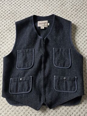 Woolrich wool blend vest